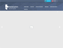 Tablet Screenshot of homecarbon.com.br